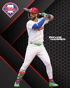 Bryce Harper 8x10 Photo Philadelphia Phillies MLB all-star - Picture 1 of 1