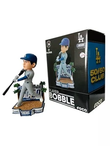 Shohei Ohtani Los Angeles Dodgers "Welcome 50-50 Club" Bobblehead 1050 FOCO - Picture 1 of 11