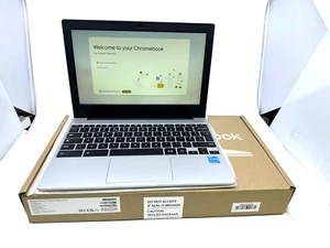Samsung Galaxy Chromebook 11.6" (64GB eMMC, Intel Celeron N4500, 1.10GHz, 4GB... - Afbeelding 1 van 8