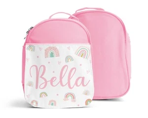 Personalised Kids Lunch Bag, Personalised Girls Lunch Bag, Custom Lunch Box - Picture 1 of 2