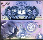 GROSSBRITANNIEN 50 Pfund Steampunk - Bank of Gears Fantasy-Kunstausgabe von Mujand!