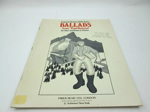 1978 Ballads from Paul Bunyan Song Book Benjamin Britten & W. H. Auden - Picture 1 of 8