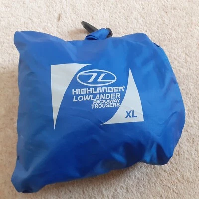 Highlander Lowlander packaway trousers - XL - Image 1 of 2