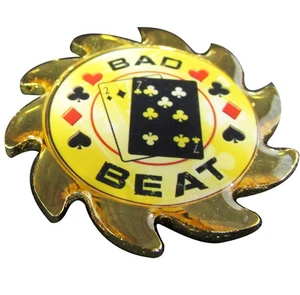 Cubierta protectora de cartas de póquer de casino spinner batido - Imagen 1 de 1