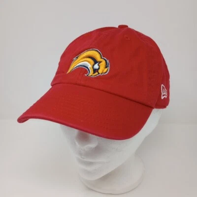 Buffalo Sabres NHL New Era Youth Red 100% Cotton Adjustable Baseball Cap Hat - Image 1 of 4