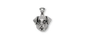 Labrador Retriever Pendant Jewelry Sterling Silver Handmade Dog Pendant L1-P - Picture 1 of 1