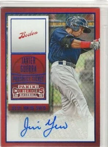 Javier Guerra 2015 Panini Contenders Draft Ticket Autograph Bule Foil Auto - Picture 1 of 1