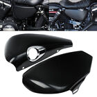 Paar Seitendeckel Batterie Abdeckung Für Harley Sportster XL883 1200 2004-2013 w