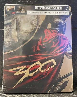 300 (4K UHD + BLU-RAY + DIGITAL* - EXCLUSIVE STEELBOOK™ EDITION) - Image 1 of 2