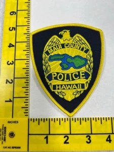 Maui County Police Hawaii Police Shoulder Patch - Picture 1 of 1