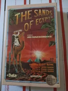 VERY RARE The Sands of Egypt by Datasoft for Atari 400/800 - Picture 1 of 4