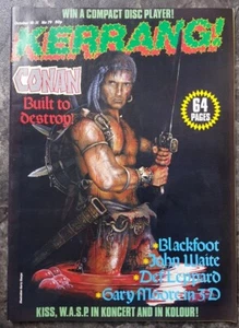 Kerrang! No 79 aus 1984 Conan Gary Moore Musik Zeitschrift Heft Magazin Blackfoo - Bild 1 von 1