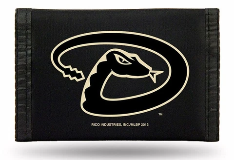 Arizona Diamondbacks Nylon Trifold Wallet Cover