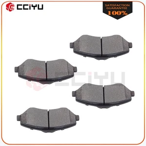 Front Metallic Brake Pads Premium For Jeep Wrangler Dodge Grand Caravan Journey - Picture 1 of 8