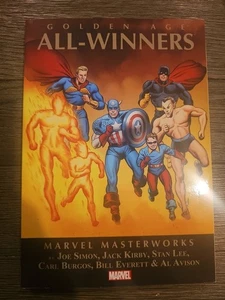 MARVEL MASTERWORKS: GOLDEN AGE ALL-WINNERS - VOLUME 1 By Joe Simon & Stan Lee - Picture 1 of 2