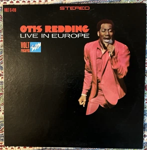 Otis Redding-Live In Europe-1967 LP Volts S-416 Stereo, VG/VG+ - Picture 1 of 11