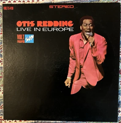 Otis Redding-Live In Europe-1967 LP Volts S-416 Stereo, VG/VG+ - Image 1 of 4