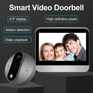 Wireless Video Door Bell WiFi Intercom System Security Monitor Doorbell Camera - Picture 1 of 12