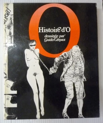 guido crepax histoire d'o editions livre essor 1975 - Photo 1/4