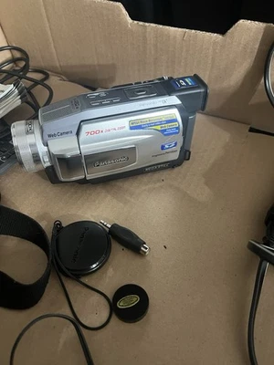 VTG Panasonic PV-DV102D Mini DV Hybrid Camcorder Camera 700x Digital Zoom Bundle - Image 1 of 4