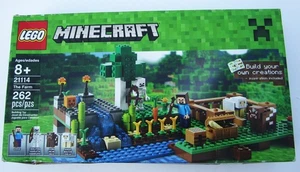 LEGO Minecraft The Farm #21114 Open Box NEW SEALED BAGS 262 Pieces - Picture 1 of 3