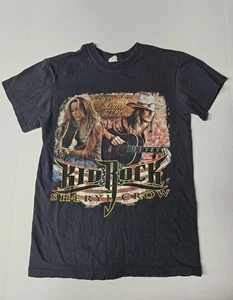 Camiseta Kid Rock Sheryl Crow Born Free 2011 Tour Negra Pequeña - Imagen 1 de 4