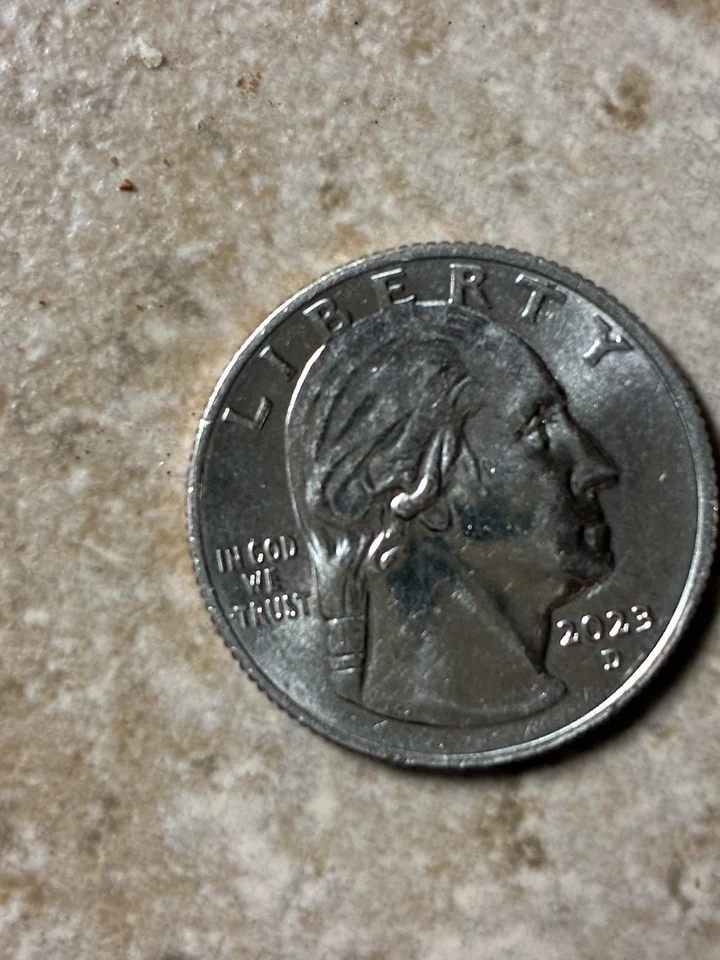 -2023 D - Jovita Idar Women's Quarter  Reads “In Cod We Trust”  NEW ERROR!! - Image 1 of 2