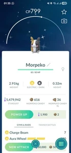 Pokémon Shiny Morpeko GO - Picture 1 of 2