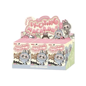 POP MART The Monsters LABUBU Exciting Macaron Series Vinyl Plush Pendant Face... - Picture 1 of 9