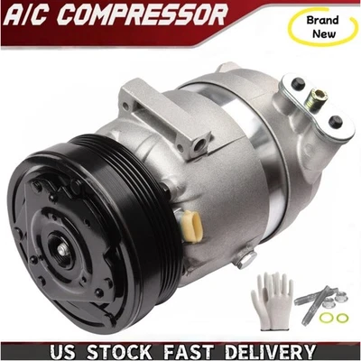 A/C Compressor with Clutch For Chevrolet Aveo Aveo5 Pontiac G3 2009-2011 1.6L - Image 1 of 4