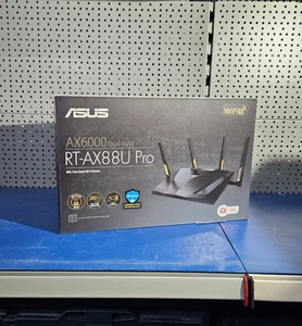 Router ASUS RT-AX88U Pro Dual-Band WiFi 6 - negro - sin probar - sin accesorios - Imagen 1 de 4