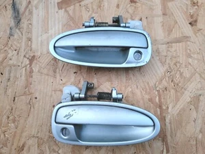 1994-2001 Acura Integra Driver Passenger Exterior Door Handle Citrus Silver OEM - Picture 1 of 12
