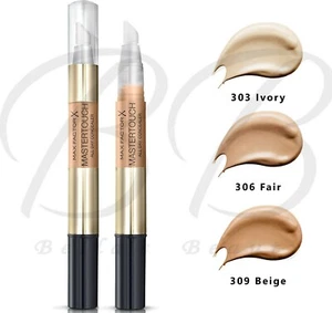 Max Factor Mastertouch All Day Under-Eye Concealer Pen 10ml SPF10 *ALL SHADES* - Picture 1 of 8