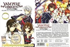 Vampire Knight Season 1-2 Ultimate Collection Japanese Anime DVD English Dubbed