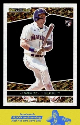 2021 Topps Update Jarred Kelenic Topps Black Gold RC card #BG-8 Seattle Mariners - Image 1 of 2