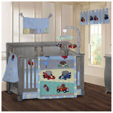 BabyFad 9 Piece Animal Zoom Baby Crib Bedding set