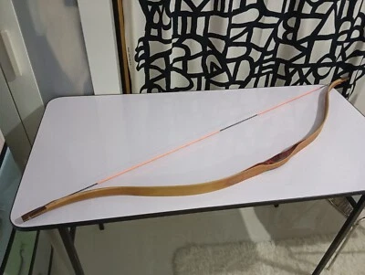 MZ Archery Laminated Traditional Bow Assyrian Solaris (Caramel Cloudburst) - Image 1 of 4