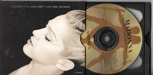 CD BOX SCHUBLADE 2 TITEL MADONNA LOVE DON'T LIVE HERE ANYMORE 1996 USA - Bild 1 von 2