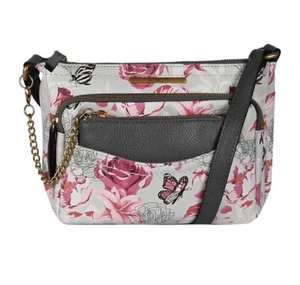 Rossetti Maya Gloria Flutters Pastel Print CrossBody Purse NWT New - Picture 1 of 7