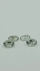 Natural Green Amethyst Cut Stone,  Green Amethyst Faceted Stone, 10X14 OVAL - Picture 1 of 18