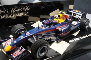MINICHAMPS /F1 - 2007 RED BULL RACING RB3 - MARK WEBBER - 1/43 SCALE MODEL CAR - Picture 1 of 8