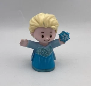 Fisher Price Little People 2019 Frozen Disney PRINCESS ELSA Figure Holding Star - Picture 1 of 4