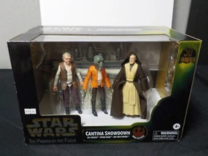 C0622 Star Wars POTF 2020 "Cantina Showdown (Evazan, Ponda Baba, Obi-Wan)" (NEW) - Picture 1 of 6