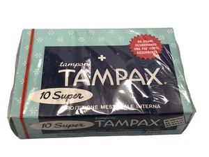 TAMPAX TAMPONI ASSORBENTI COSMETICI E PROFUMI VINTAGE - Imagen 1 de 2