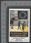 AOP Deutschland Reklameplakat Briefmarke Kugelfabrik Fischer Kugellager	