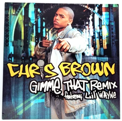 CHRIS BROWN FT LIL' WAYNE - GIMME THAT REMIX - R&B HIP HOP RAP SINGLE Foto 1 de 2