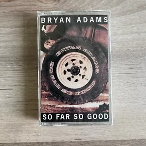 Bryan Adams - So Far So Good Cassette Tape NEW Greatest Hits SEALED CRC Version - Picture 1 of 4