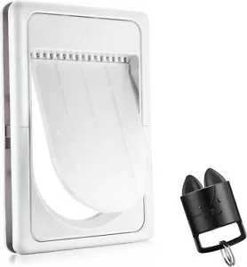 AJKJ SMART ELECTRONIC PET DOOR LARGE, AUTOMATIC DOG DOOR 3 MODES 7-85 LBS - Picture 1 of 9