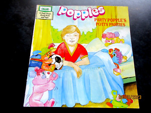 Rare Vintage POPPLES ~ PARTY POPPLE'S POTTY PARTIES Rainbow illustrated book   S