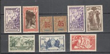 S8080 - MADAGASCAR 1937 - SERIE COMPLETA * LING  - VEDI FOTO